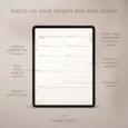 Wellness Digital Journal | Meal Planner | Fitness Tracker